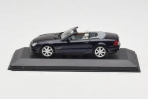 Mercedes SL500 R129 Dark Blue Metallic Minichamps 1:43 SL001 Metal