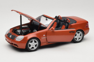 Mercedes SLK R170 230 AMG Orange Metallic Minichamps 1:18 B66005227 Metal — billede 2 af 9