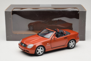 Mercedes SLK R170 230 AMG Orange Metallic Minichamps 1:18 B66005227 Metal — billede 9 af 9