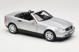 Mercedes SLK R170 Brilliant Silver Norev 1:18 183020 Metal — billede 7 af 9