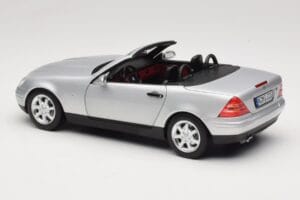 Mercedes SLK R170 Brilliant Silver Norev 1:18 183020 Metal — billede 8 af 9