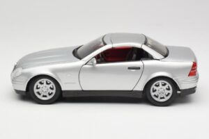 Mercedes SLK R170 Roadster Sølv Maisto 1:18 31674 Metal — billede 3 af 9