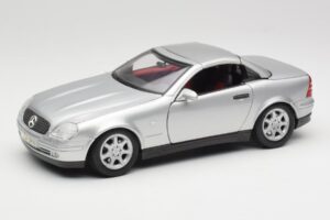 Mercedes SLK R170 Roadster Sølv Maisto 1:18 31674 Metal