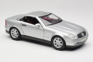 Mercedes SLK R170 Roadster Sølv Maisto 1:18 31674 Metal — billede 6 af 9