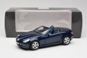 Mercedes SLK R171 Blå Maisto 1:18 B66962190 Metal — billede 8 af 8