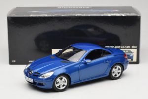 Mercedes SLK R171 Blue Metallic Minichamps 1:18 100033131 Metal — billede 11 af 11