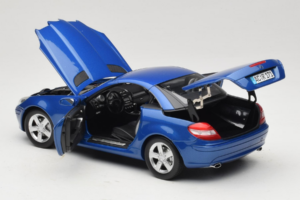 Mercedes SLK R171 Blue Metallic Minichamps 1:18 100033131 Metal — billede 8 af 11