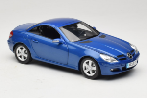 Mercedes SLK R171 Blue Metallic Minichamps 1:18 100033131 Metal — billede 9 af 11