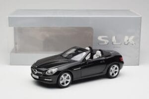 Mercedes SLK R172 Magnetite Sort Minichamps 1:18 B66960514 Metal — billede 8 af 8