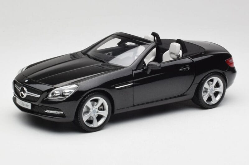 Mercedes SLK R172 Magnetite Sort Minichamps 1:18 B66960514 Metal
