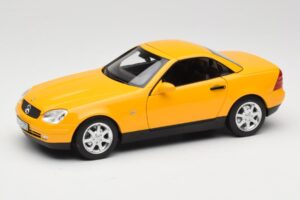 Mercedes SLK200 R170 Gul Norev 1:18 B66040713 Metal — billede 3 af 9