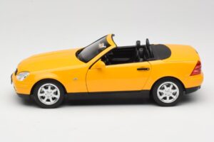 Mercedes SLK200 R170 Gul Norev 1:18 B66040713 Metal — billede 5 af 9