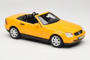 Mercedes SLK200 R170 Gul Norev 1:18 B66040713 Metal — billede 7 af 9