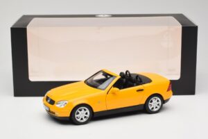 Mercedes SLK200 R170 Gul Norev 1:18 B66040713 Metal — billede 9 af 9