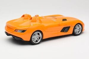 Mercedes SLR McLaren C199 Stirling Moss AMG Solarbeam Metallic Minichamps 1:18 100038400 Metal — billede 3 af 8