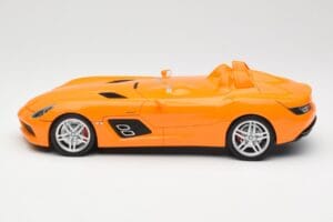 Mercedes SLR McLaren C199 Stirling Moss AMG Solarbeam Metallic Minichamps 1:18 100038400 Metal — billede 4 af 8