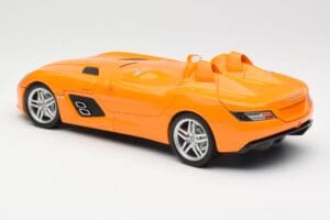 Mercedes SLR McLaren C199 Stirling Moss AMG Solarbeam Metallic Minichamps 1:18 100038400 Metal — billede 7 af 8