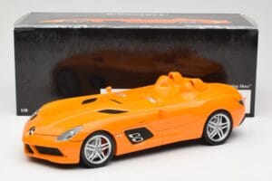 Mercedes SLR McLaren C199 Stirling Moss AMG Solarbeam Metallic Minichamps 1:18 100038400 Metal — billede 8 af 8