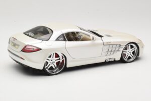 Mercedes SLR McLaren C199 Hvid Maisto 1:18 31068 Metal — billede 3 af 8