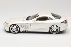 Mercedes SLR McLaren C199 Hvid Maisto 1:18 31068 Metal — billede 4 af 8