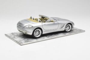 Mercedes SLR Vision Roadster Liquid Sølv Maisto 1:18 B66963208 Metal — billede 3 af 8