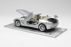 Mercedes SLR Vision Roadster Liquid Sølv Maisto 1:18 B66963208 Metal — billede 5 af 8