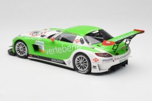 Mercedes AMG SLS C197 GT3 MS Racing #22 V. Sigacev / C. Stoll ADAC GT Masters 2011 Minichamps 1:18 151113102 Metal — billede 5 af 6