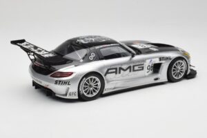 Mercedes AMG SLS C197 GT3 Team AMG China #96 M. Hakkinen / C. Cheng Zhuhai 6th 2011 Minichamps 1:18 151113196 Metal — billede 2 af 6