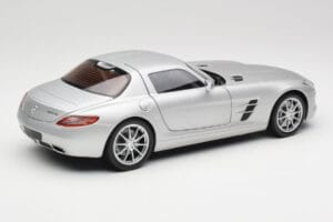 Mercedes SLS AMG C197 Iridium Sølv Minichamps 1:18 100039026 Metal — billede 3 af 8