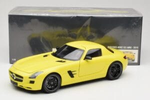 Mercedes SLS AMG C197 Gul Minichamps 1:18 100039022 Metal — billede 8 af 8