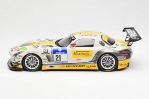 Mercedes SLS AMG GT3 #21 Rowe Racing Arnold / Roloff / Seyffarth / Jäger ADAC 24 Hours Nürburgring 2013 Minichamps 1:18 15113 — billede 3 af 6