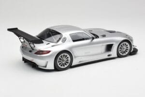 Mercedes SLS AMG GT3 C197 Street Sølv Minichamps 1:18 151113100 Metal — billede 2 af 6