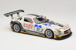 Mercedes SLS AMG GT3 #21 Rowe Racing M. Zehe / M. Hartung ADAC 24h Nurburgring 2012 Minichamps 1:18 151123121 Metal — billede 4 af 6