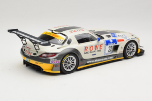 Mercedes SLS AMG GT3 #22 Rowe Racing R. Graf / M. Seyffarth ADAC 24h Nurburgring 2012 Minichamps 1:18 151123122 Metal — billede 2 af 6