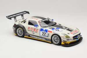 Mercedes SLS AMG GT3 #22 Rowe Racing R. Graf / M. Seyffarth ADAC 24h Nurburgring 2012 Minichamps 1:18 151123122 Metal — billede 4 af 6