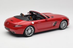 Mercedes SLS AMG R197 Roadster Le Mans Rød Minichamps 1:18 100039030 Metal — billede 3 af 8