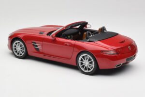 Mercedes SLS AMG R197 Roadster Le Mans Rød Minichamps 1:18 100039030 Metal — billede 7 af 8
