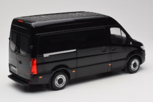 Mercedes Sprinter Sort Norev 1:18 183041 Metal — billede 3 af 8