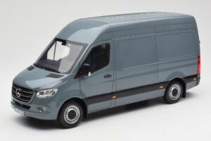 Mercedes Sprinter W907 Blågrå Norev 1:18 183423 Metal
