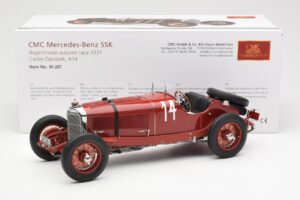 Mercedes SSK #14 Zatuszek Argentinian Autumn Race 1931 CMC 1:18 M-207 Metal — billede 6 af 6