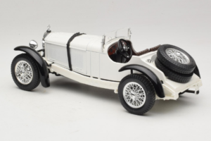 Mercedes SSK Hvid Bburago 1:18 3009-P3 Metal — billede 5 af 6