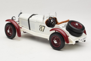 Mercedes SSKL #87 R. Caracciola Hvid 1931 Bburago 1:18 3002-P1 Metal — billede 5 af 6