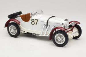 Mercedes SSKL #87 R. Caracciola Mille Miglia 1931 Bburago 1:18 3202 Metal — billede 4 af 6