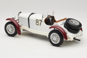 Mercedes SSKL #87 R. Caracciola Mille Miglia 1931 Bburago 1:18 3202 Metal — billede 5 af 6