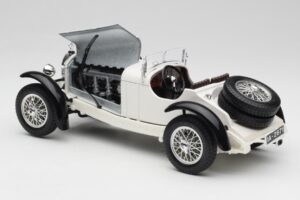 Mercedes SSKL Hvid Bburago 1:18 3002 Metal — billede 5 af 8