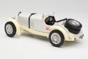 Mercedes SSKL Hvid & Creme Bburago 1:18 3002-M1 Metal — billede 5 af 6