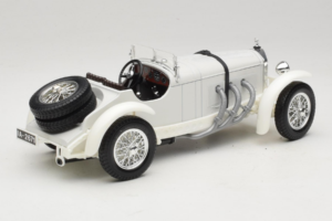 Mercedes SSKL Hvid 1931 Bburago 1:18 3002-M2 Metal — billede 2 af 6