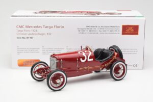 Mercedes #32 C. Lautenschlager / Traub Targa Florio 2nd Place 1924 CMC 1:18 M-187 Metal — billede 6 af 6