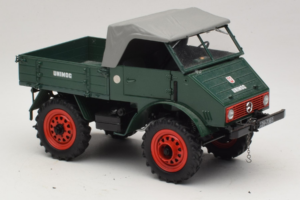 Mercedes Unimog 401 Grøn Schuco 1:18 135 Metal — billede 6 af 8