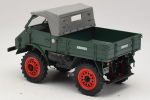 Mercedes Unimog 401 Grøn Schuco 1:18 135 Metal — billede 7 af 8